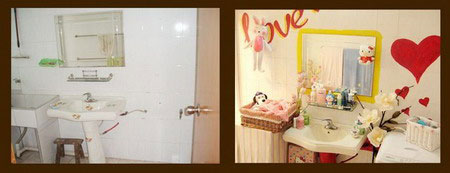 卫浴间对比 卫浴间对比