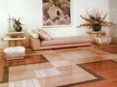 地板设计创意的行云流水 想像无限扩张视觉空间